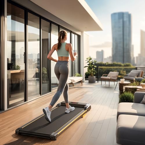 Under Desk Treadmill, Walking Pad 2 in 1 with Remote Control, LED Display B3103