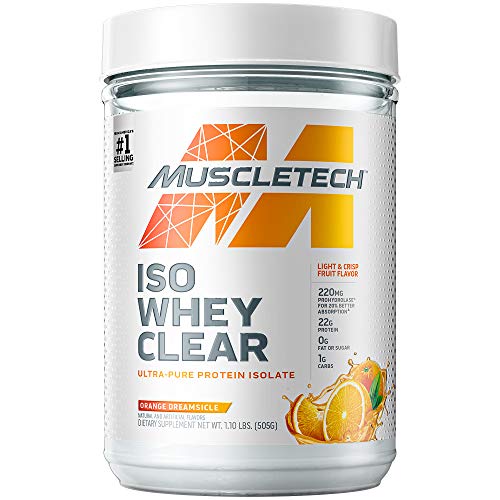 Whey Protein Isolate Powder Orange Dreamsicle 1.1lb 19 Servings L70354