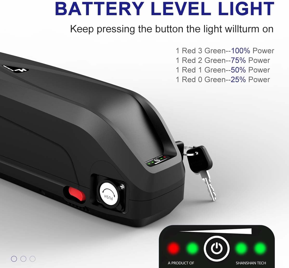 48V 20AH Lithium ion Electric Bike Battery with Charger P896889