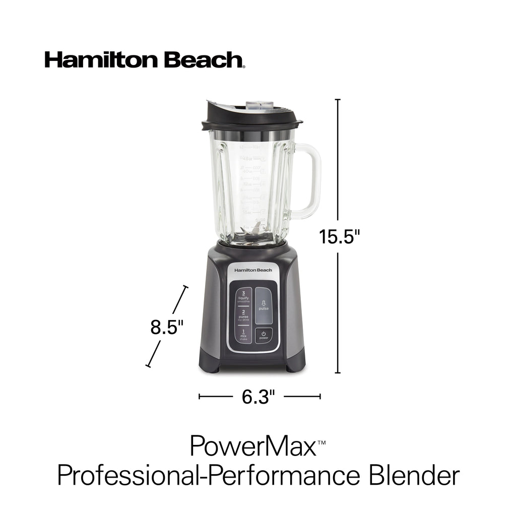 48oz BPA-Free Glass Jar Blender D7772