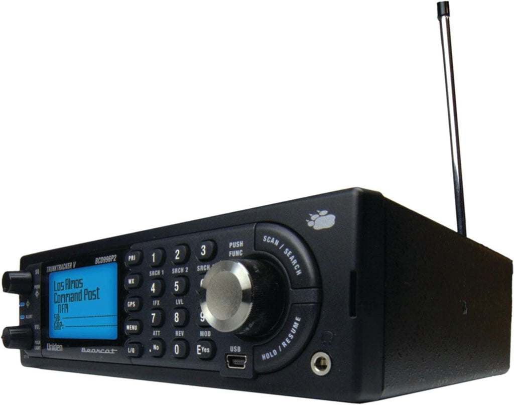Digital Mobile TrunkTracker Scanner with External Communications Speaker U6358