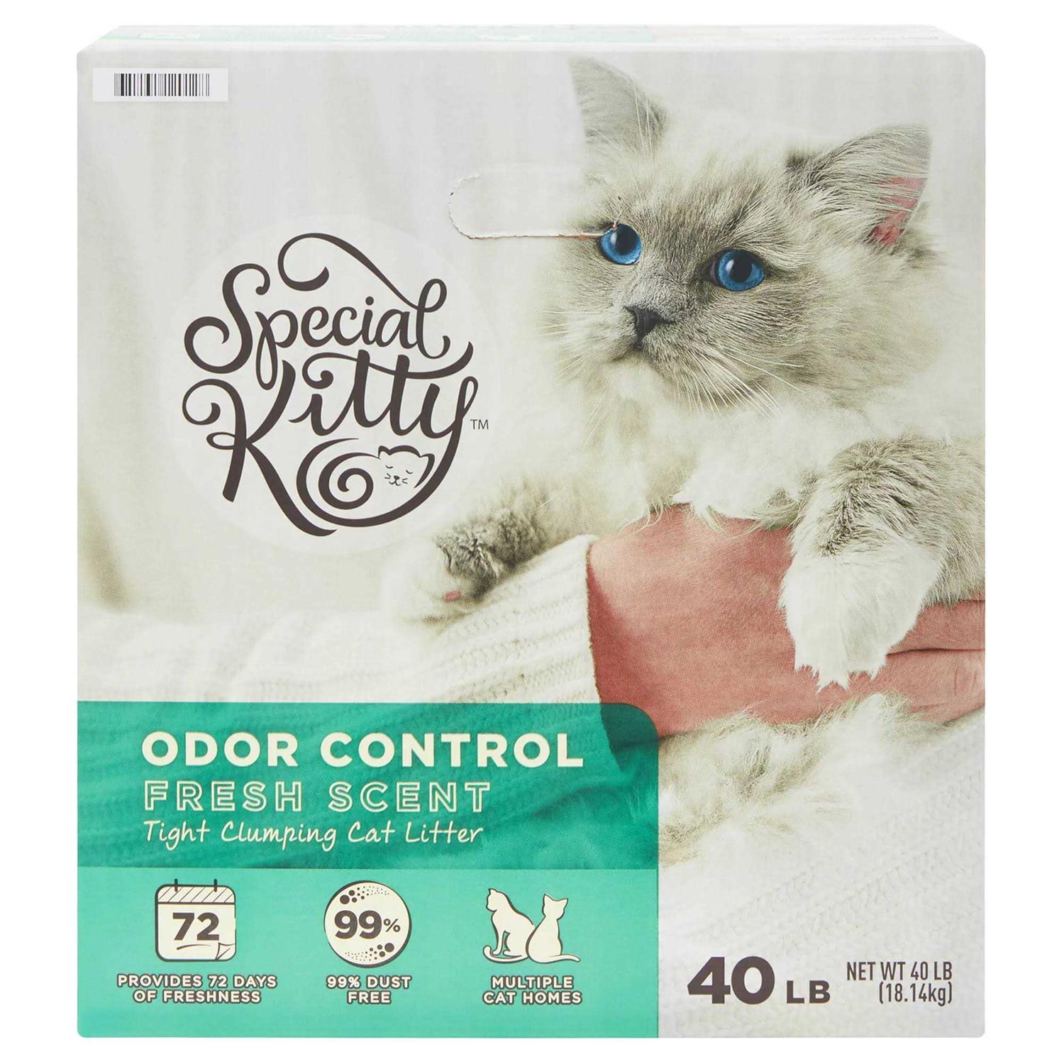 Fresh Scent Scoopable Tight Clumping Cat Litter X592603