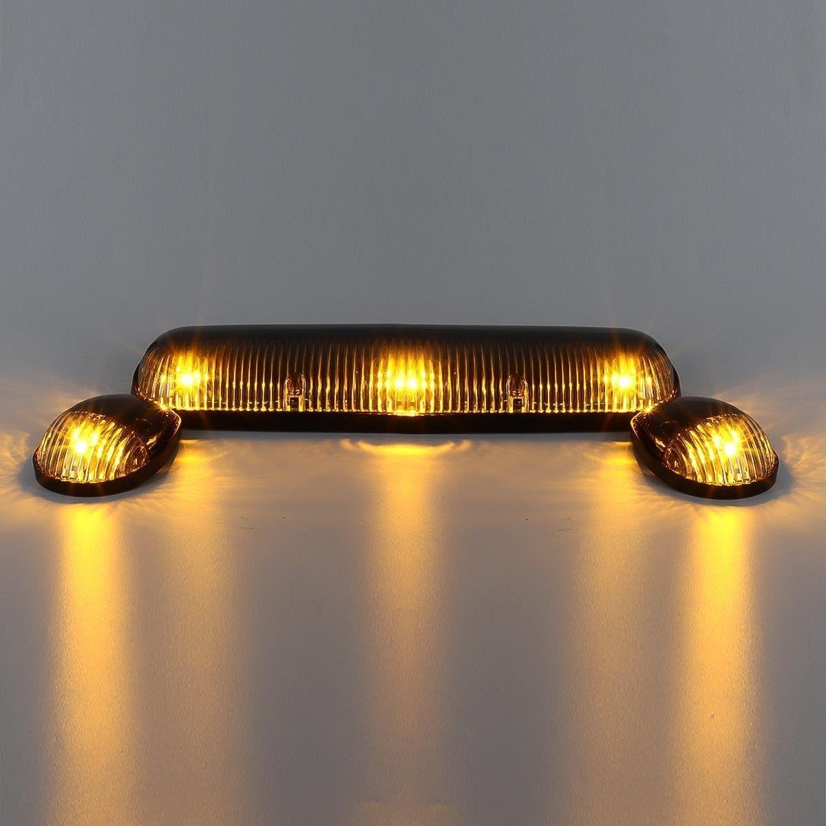 3PCS Cab Marker Lights with T10 LED Bulbs S28739