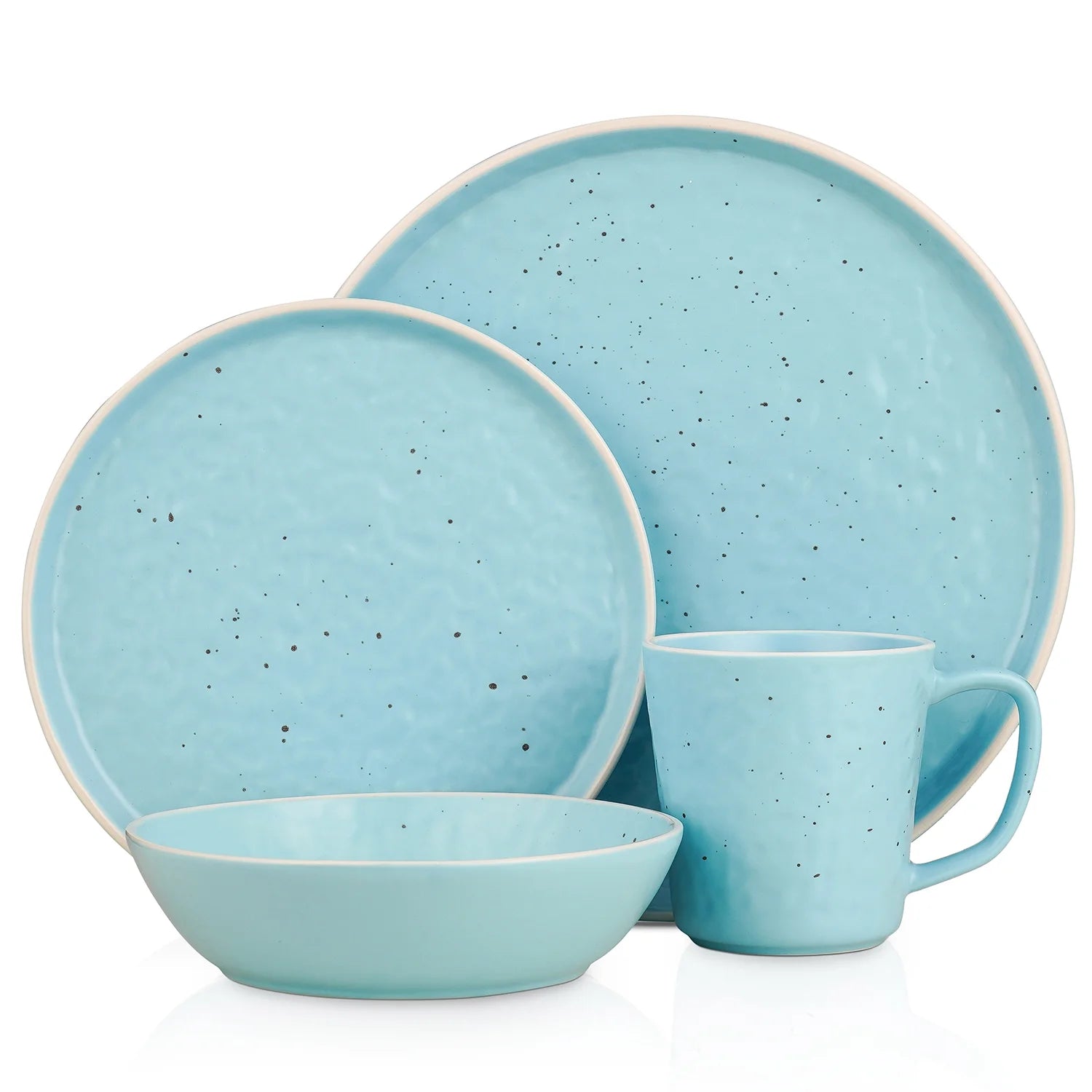 16-Piece Stoneware Dinnerware Set for 4 Y901658