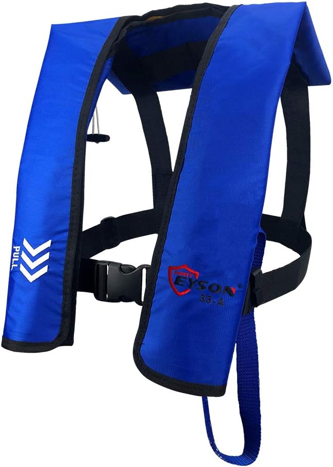 Blue Auto Inflatable Life Jacket P877614