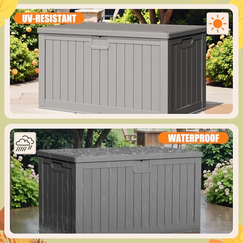 30 Gallon Black Waterproof Resin Storage Box H469