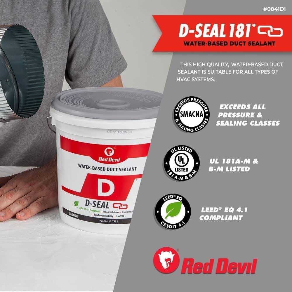 0.5 Gal. Acrylic Latex Duct Sealant V15586