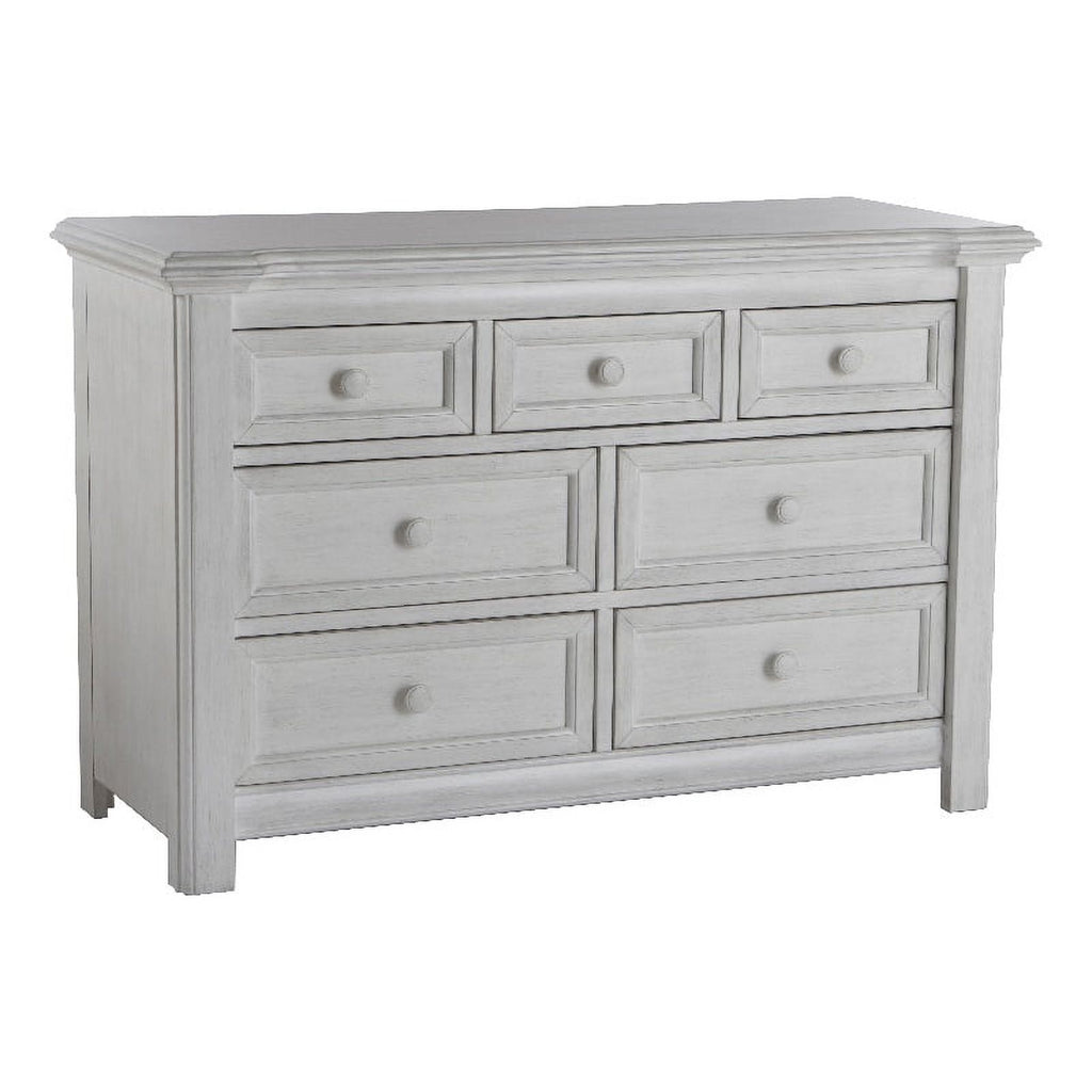 3-Piece Set with Panel Crib and Double Dresser and 5-Drawer Dresser E3002