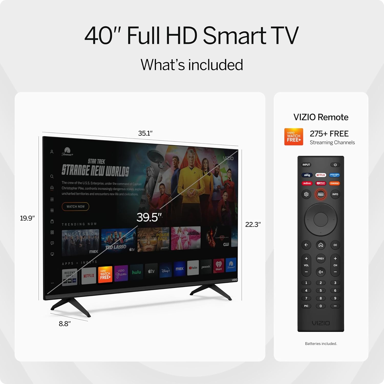 40-inch Full HD 1080p Smart TV Q6498
