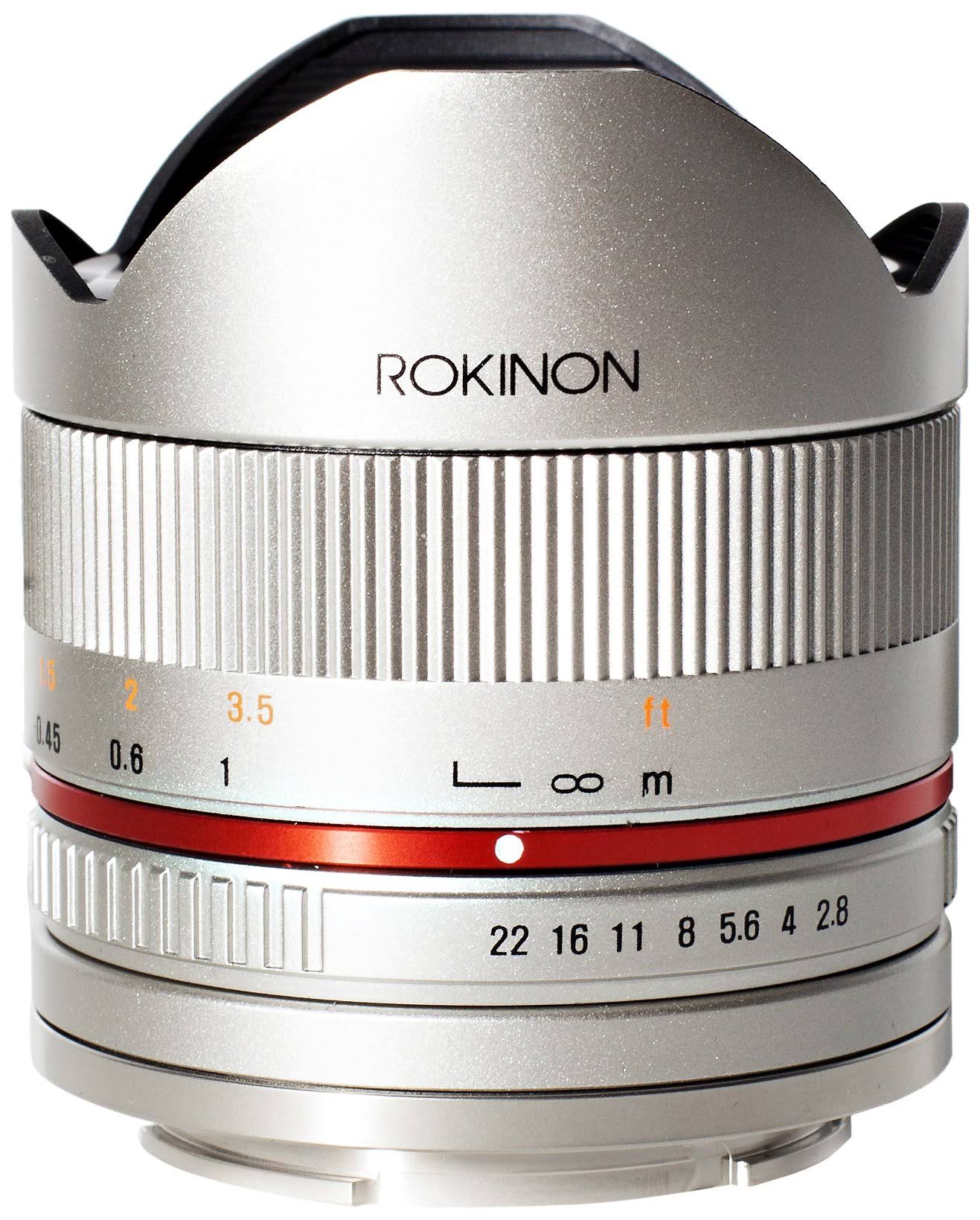 Silver 8mm f/2.8 Fisheye Lens L2177