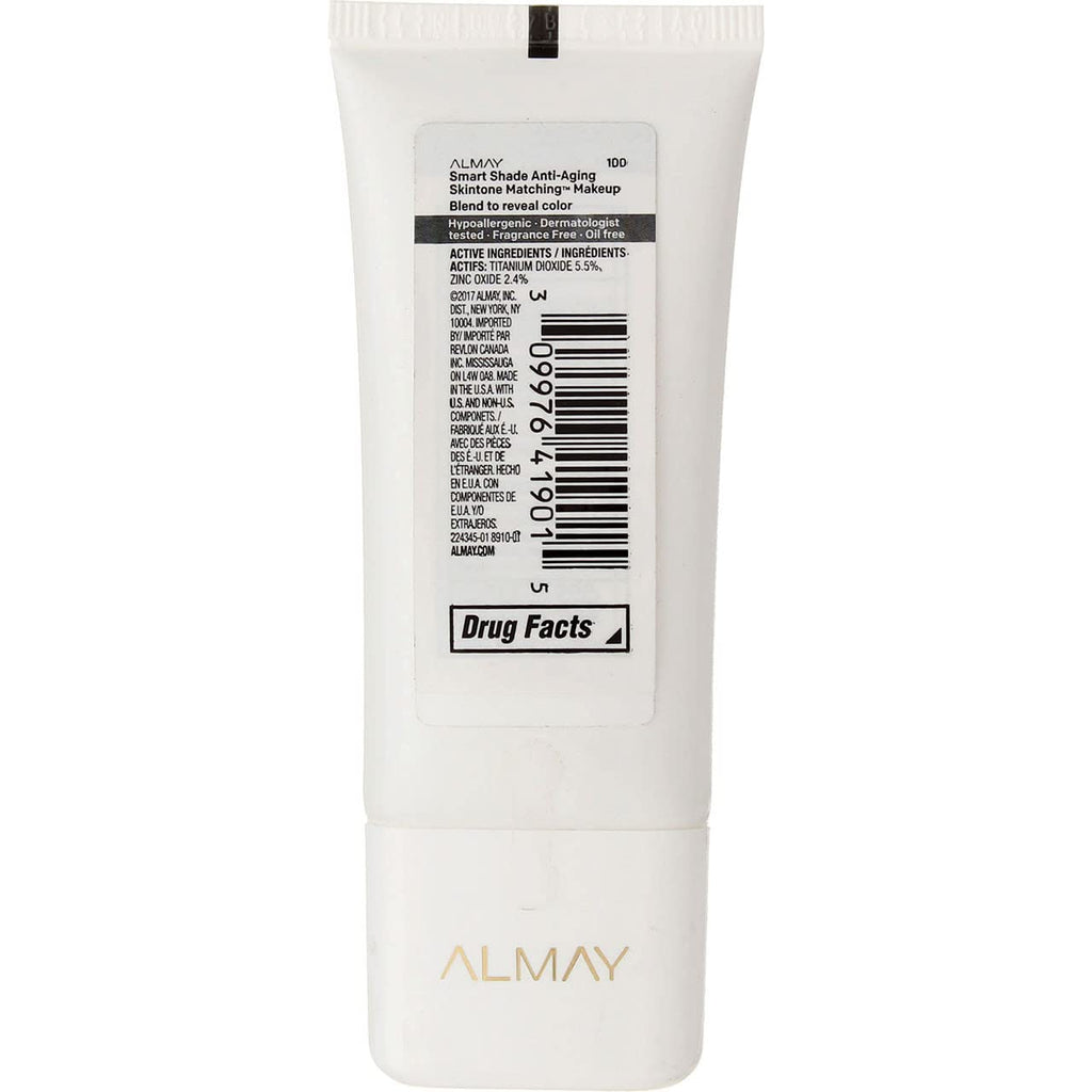 Anti-Aging Foundation, Medium Coverage, SPF 20, 1 Oz I9334