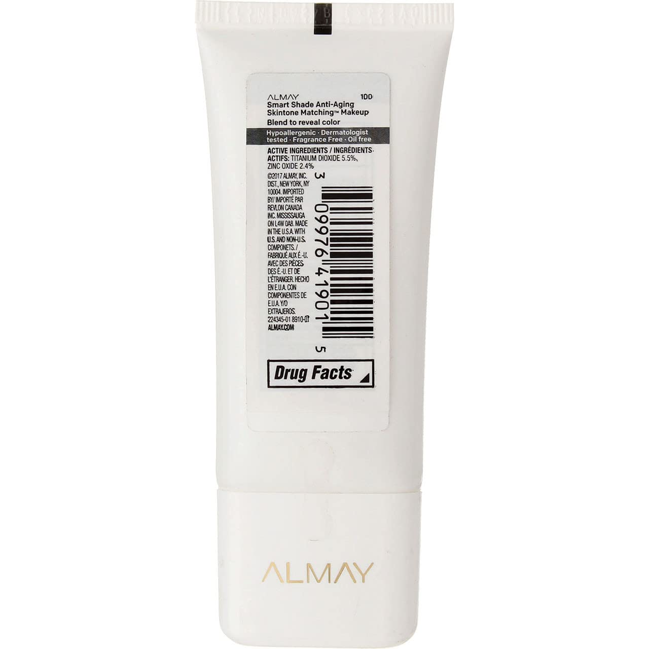 Anti-Aging Foundation, Medium Coverage, SPF 20, 1 Oz I9334