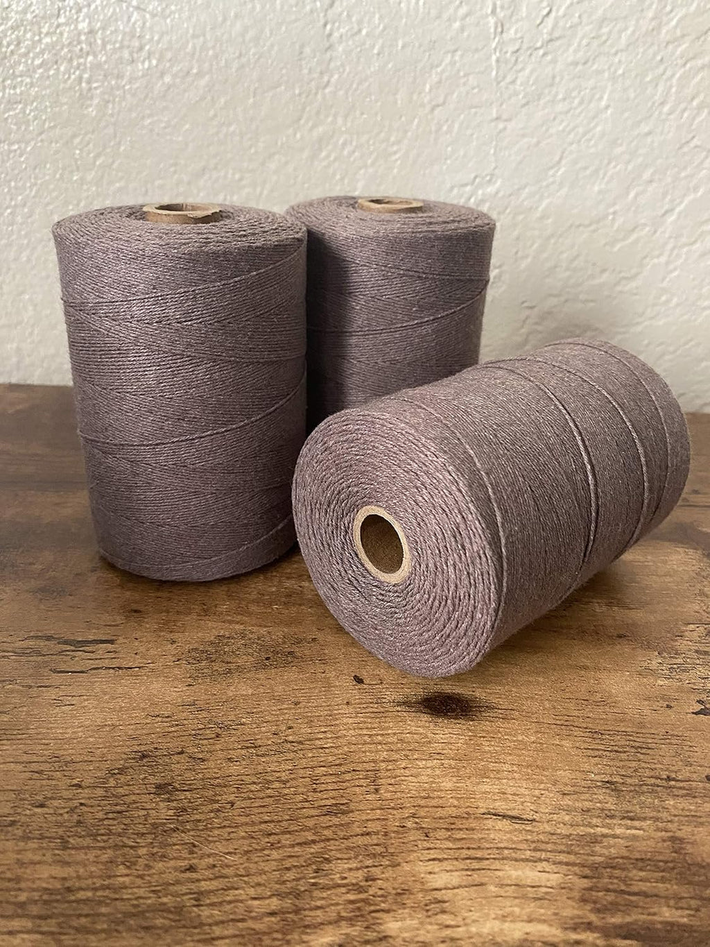 Cotton Thread Rug Yarn with Weaving Needles Bundle X4967