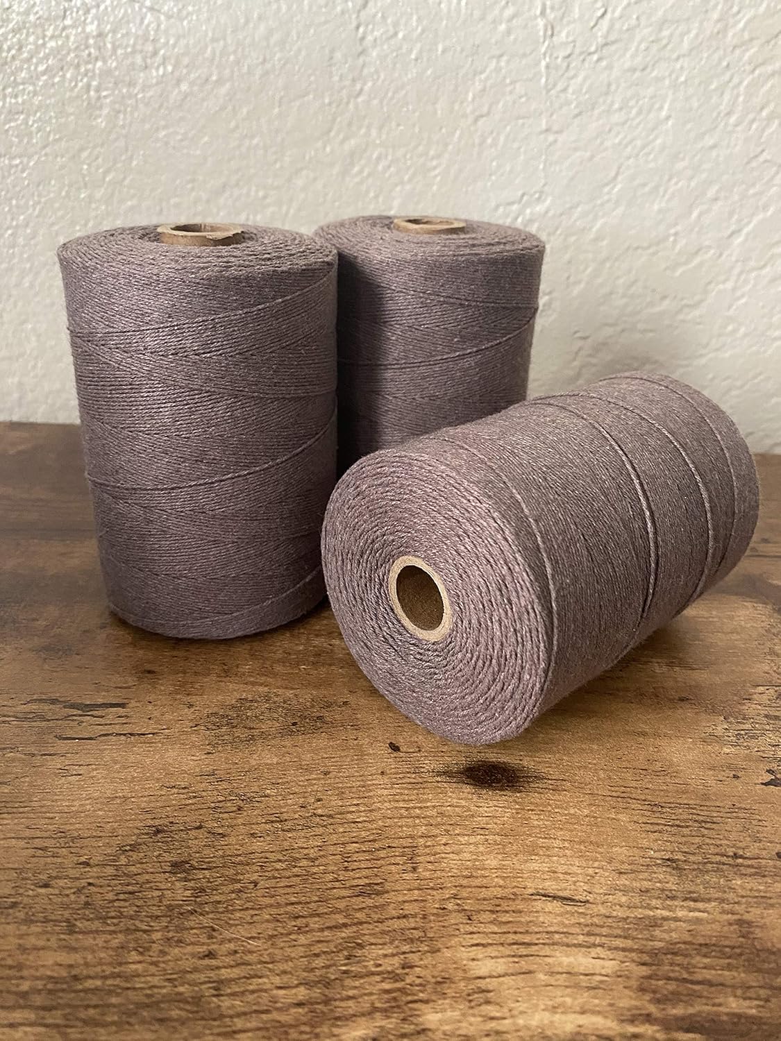 Cotton Thread Rug Yarn with Weaving Needles Bundle X4967