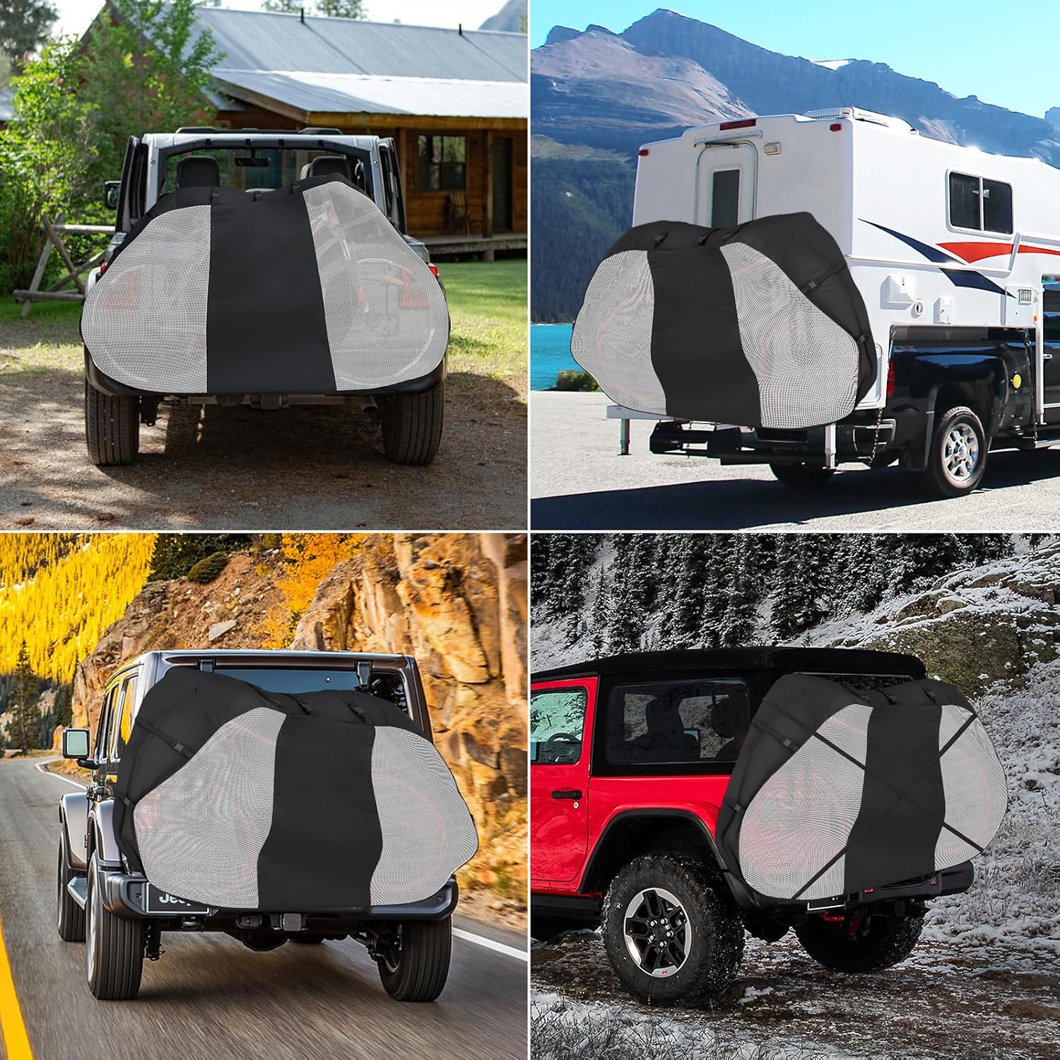 600D Heavy Duty Bicycle Cover with Elastic Straps Y818504