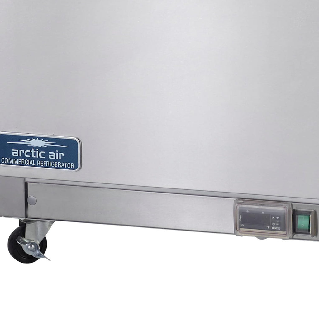 27" Single Door Undercounter Freezer, 6.5 Cubic Feet, Stainless Steel M457368