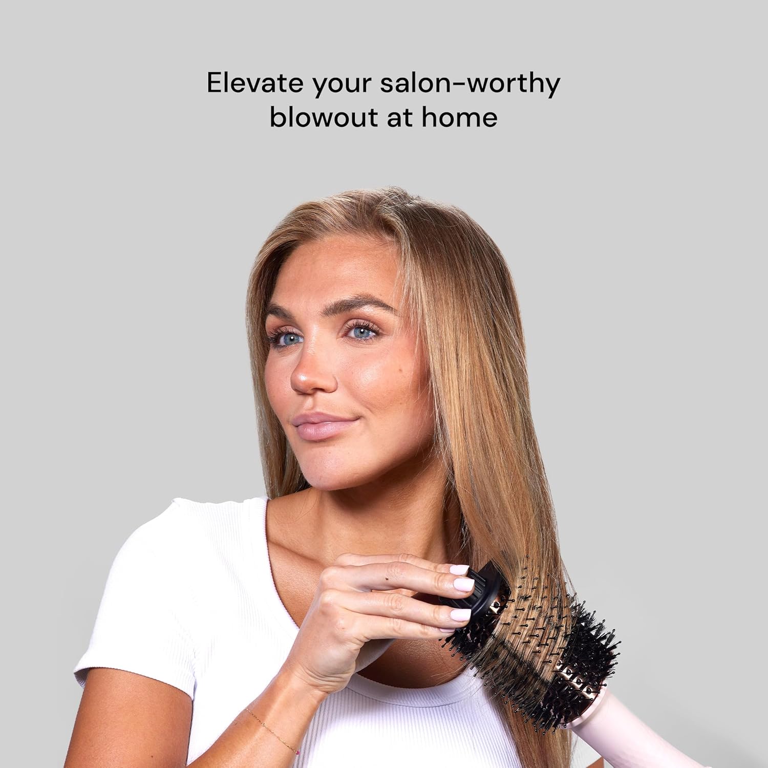 Black 2-in-1 Titanium Brush Dryer G5074