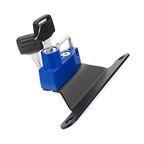 Black Motorcycle Helmet Lock O992