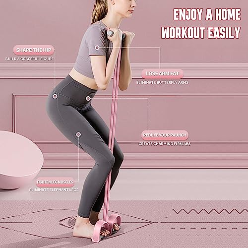 Pedal Resistance Band Elastic Pull Rope Fitness Exercise Equipment D793