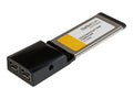 2 Port ExpressCard Firewire Adapter Card U43709
