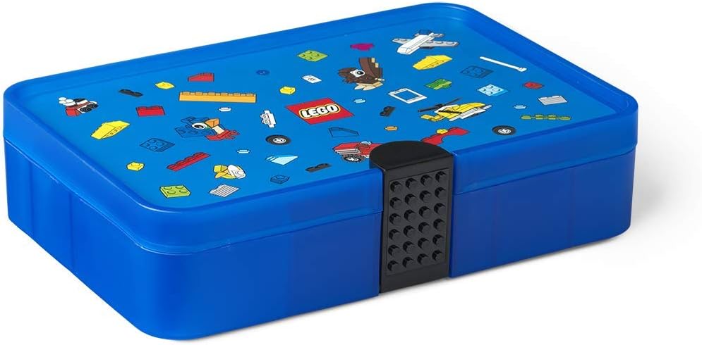 Blue Lego Sorting Box with Organizing Dividers X179479