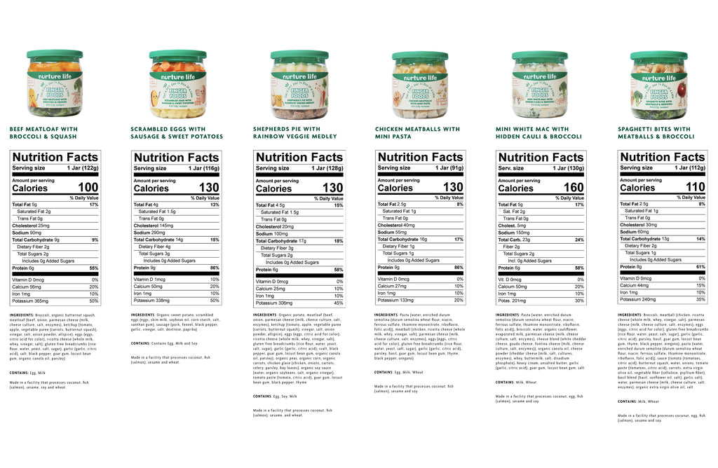 Organic Baby Finger Food 12-Meal Variety Pack W137