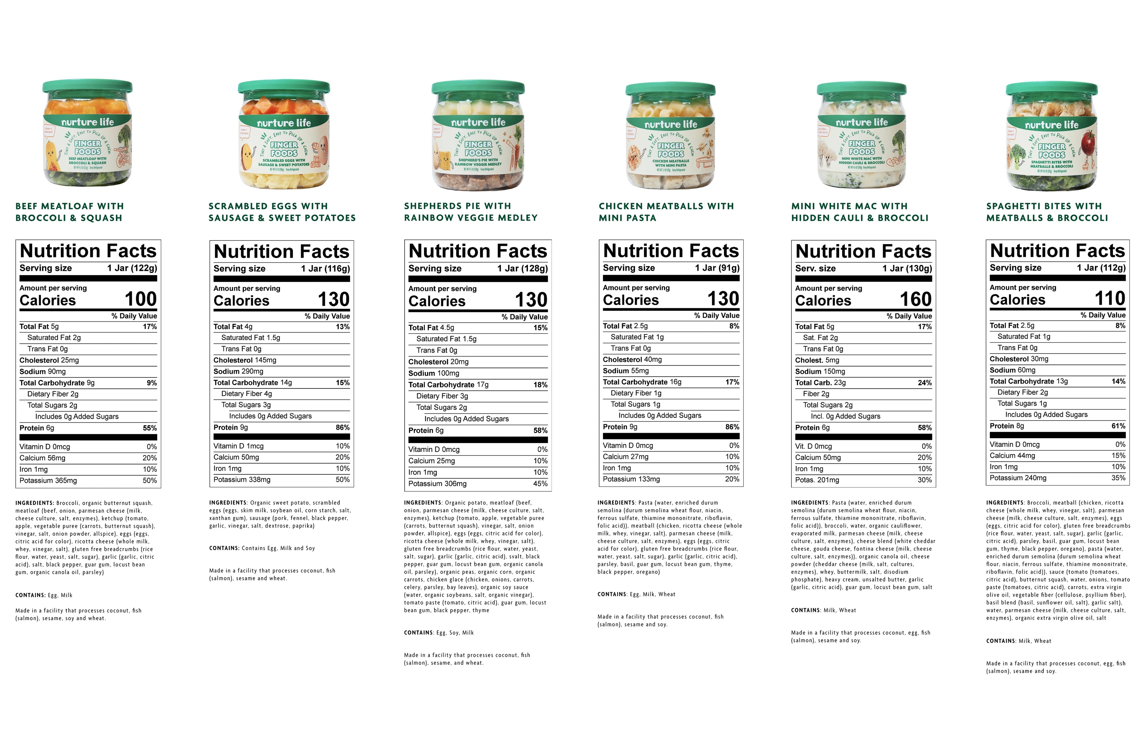 Organic Baby Finger Food 12-Meal Variety Pack W137