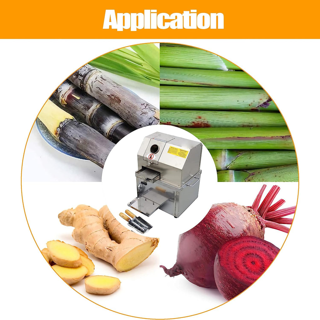 Stainless Steel Electric Sugar Cane Juice Machine A23377