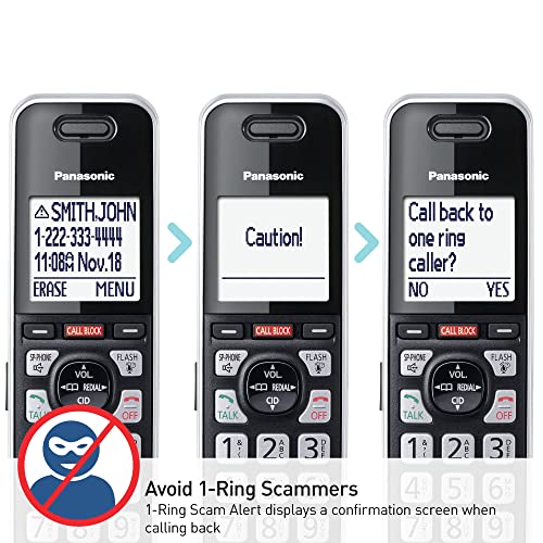 4 Handset Cordless Phone with Answering Machine W98063