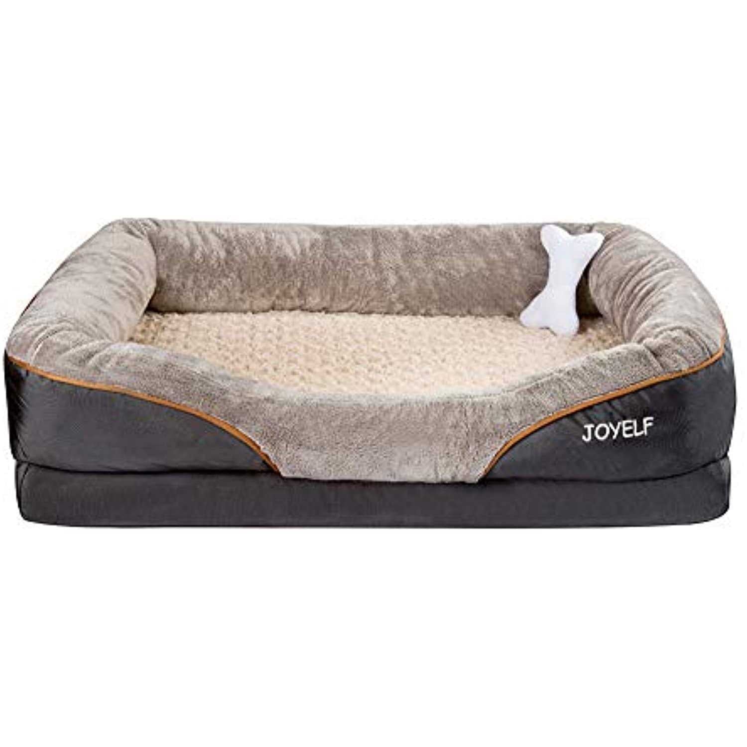 Large Memory Foam Orthopedic Dog Bed with Removable Washable Cover S9137