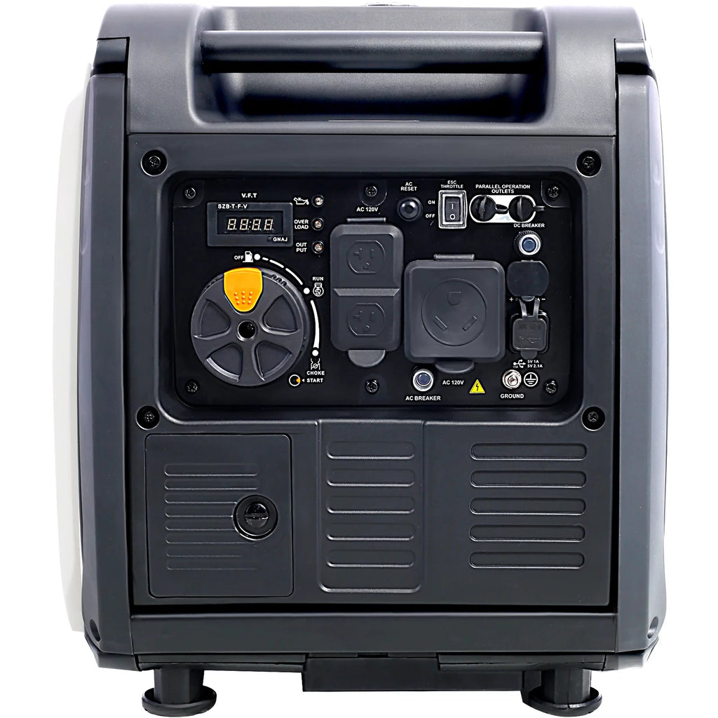 White Inverter Generator Y1302