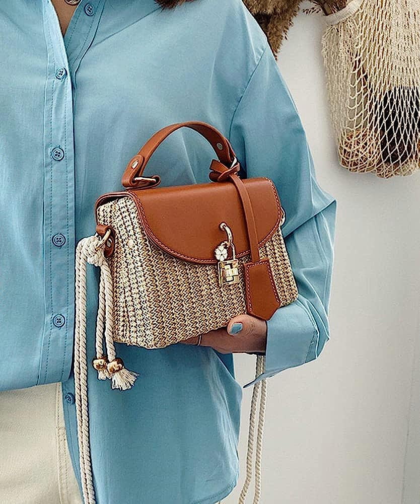 Straw Crossbody Bag K1748