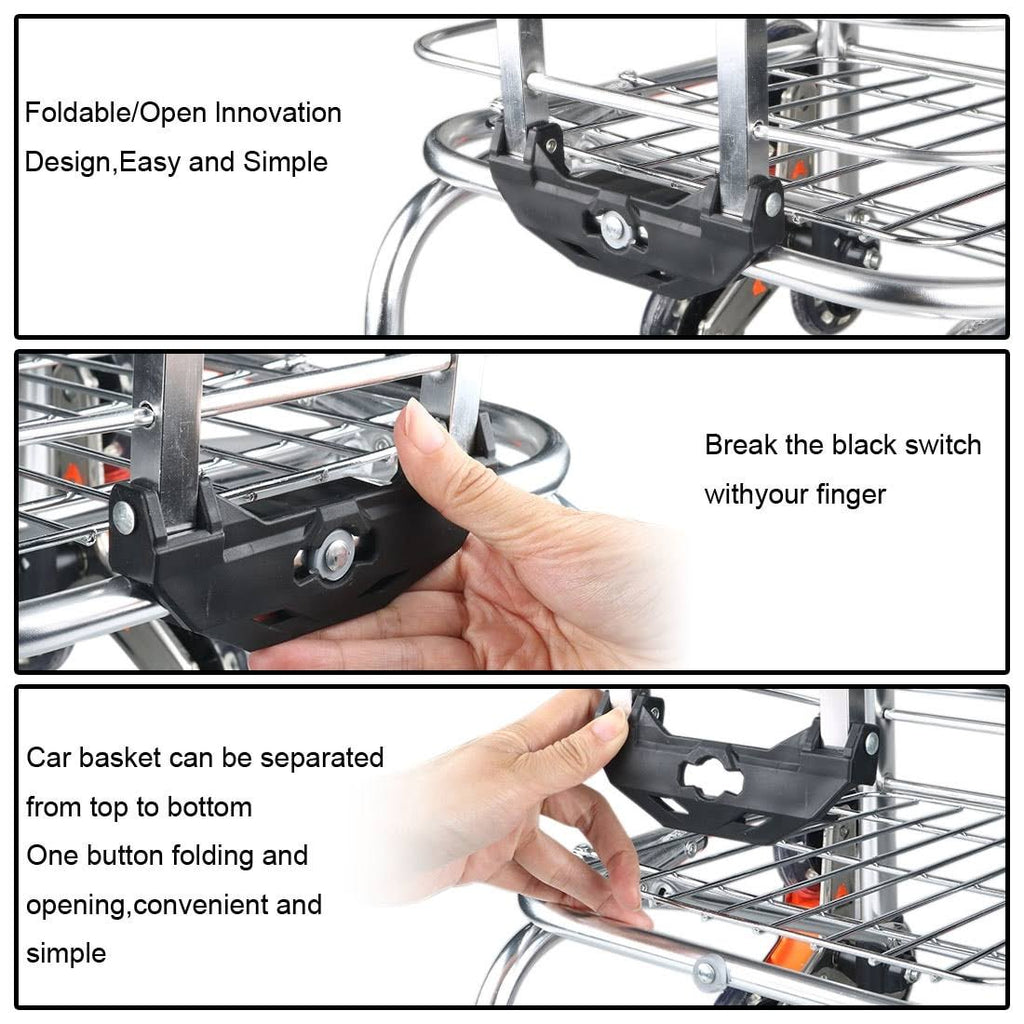 Folding Shopping Cart with Bag O150235