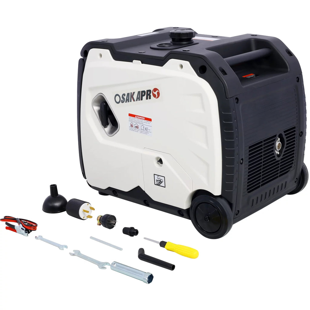 White Inverter Generator Y1302