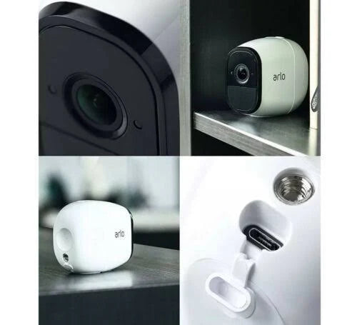 2 Rechargeable Wire-Free HD Security Camera System with Siren X64844