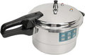 Stainless Steel Pressure Cooker with Safety Valves and Steaming Plate W5393