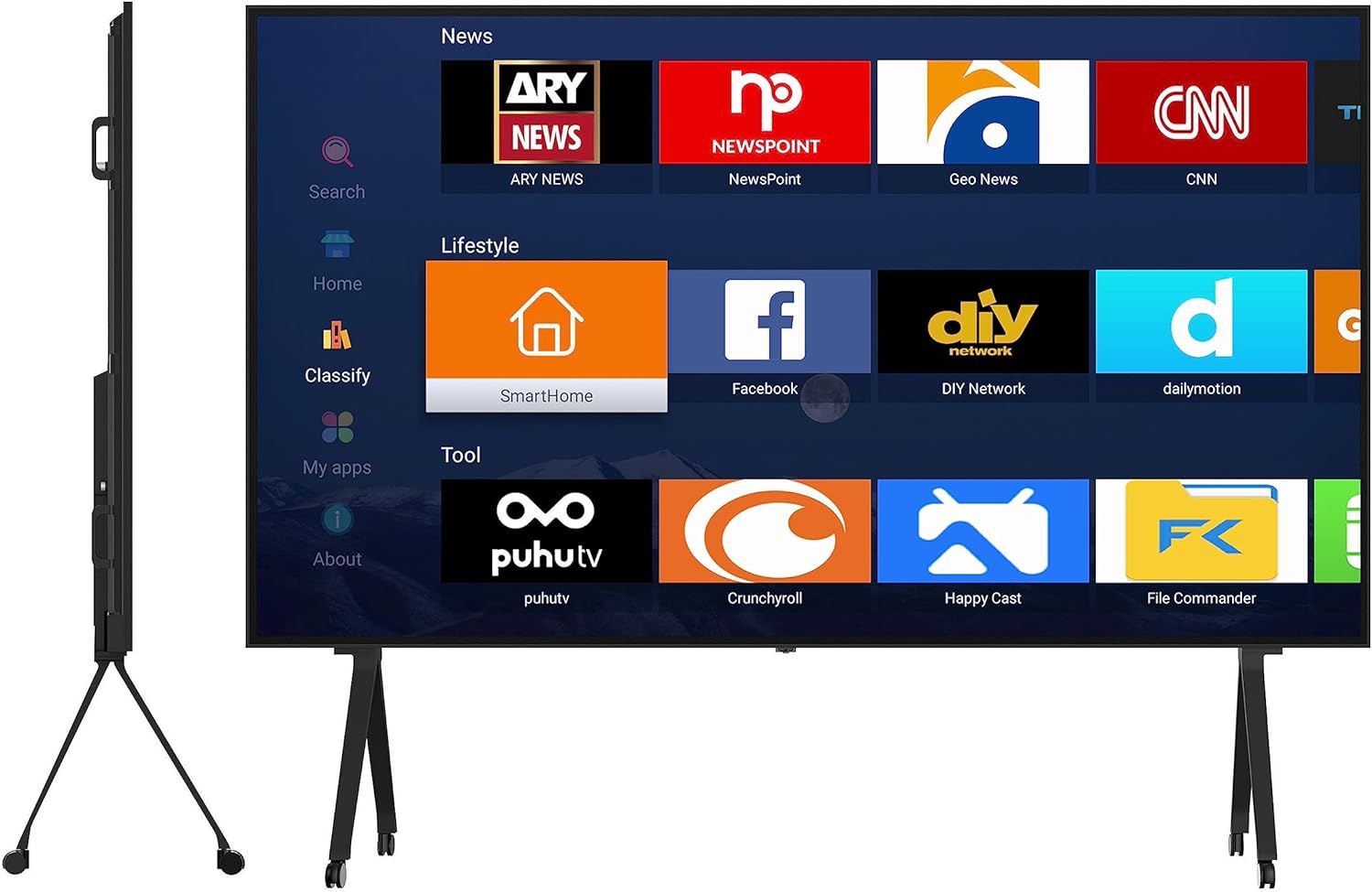 100 Inch 4K UHD Smart TV F9766