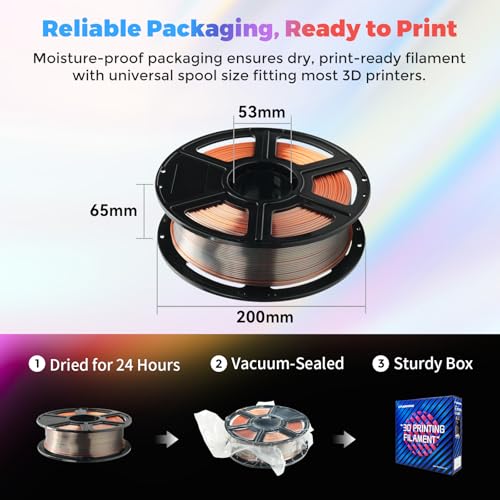 Silk PLA Filament 1.75mm 1kg Spool F112
