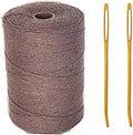 Cotton Thread Rug Yarn with Weaving Needles Bundle X4967