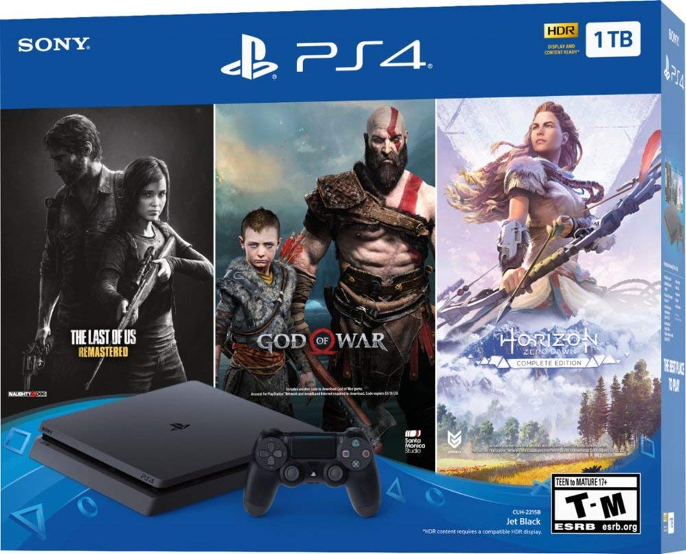 Playstation 4 1TB Slim Jet Black N167609