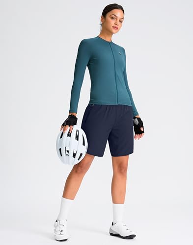 4D Padded Cycling Shorts with Zipper Pockets High Waist M241