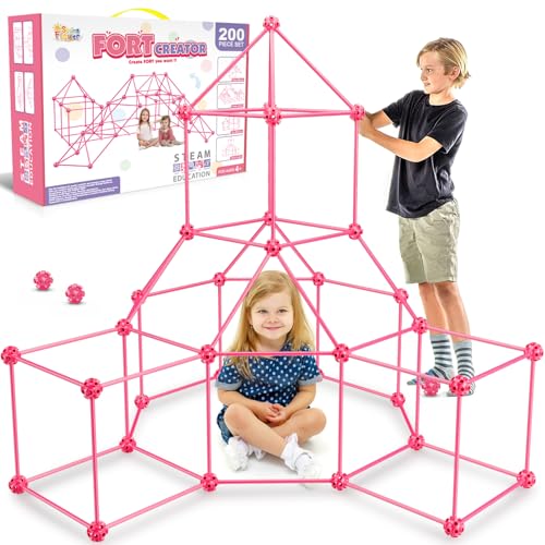 140 Pcs STEM Construction Fort Building Kit M545565
