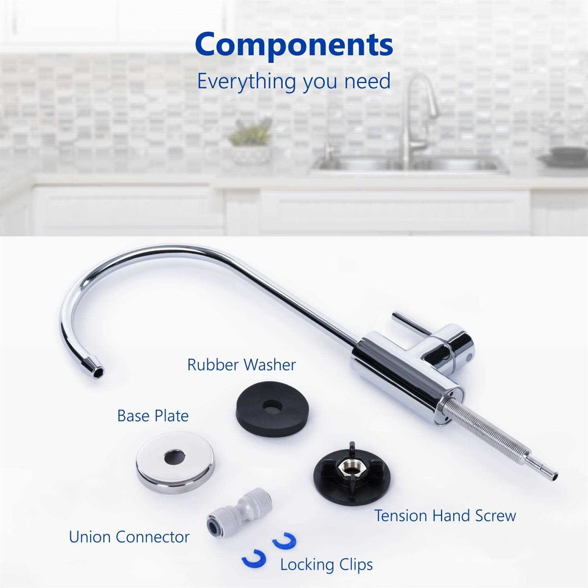 Chrome Water Filter Faucet N504