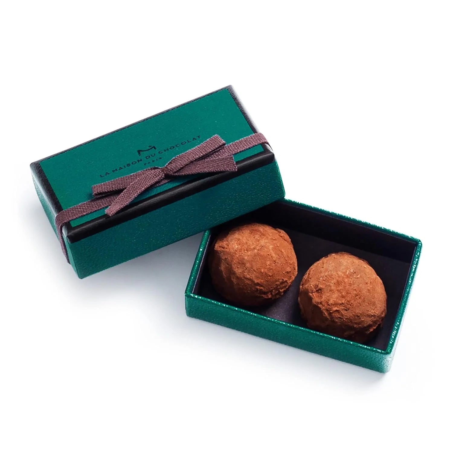2Pcs Dark Chocolate Truffles F7799