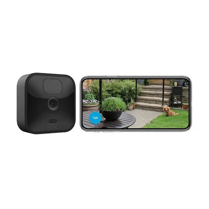 5 Camera Security System - 4 Outdoor Battery Powered Cameras E382147