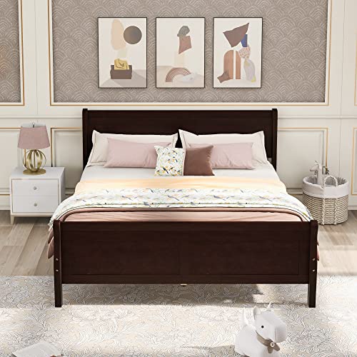 Queen Size Solid Wood Murphy Bed with Drawers Q1638