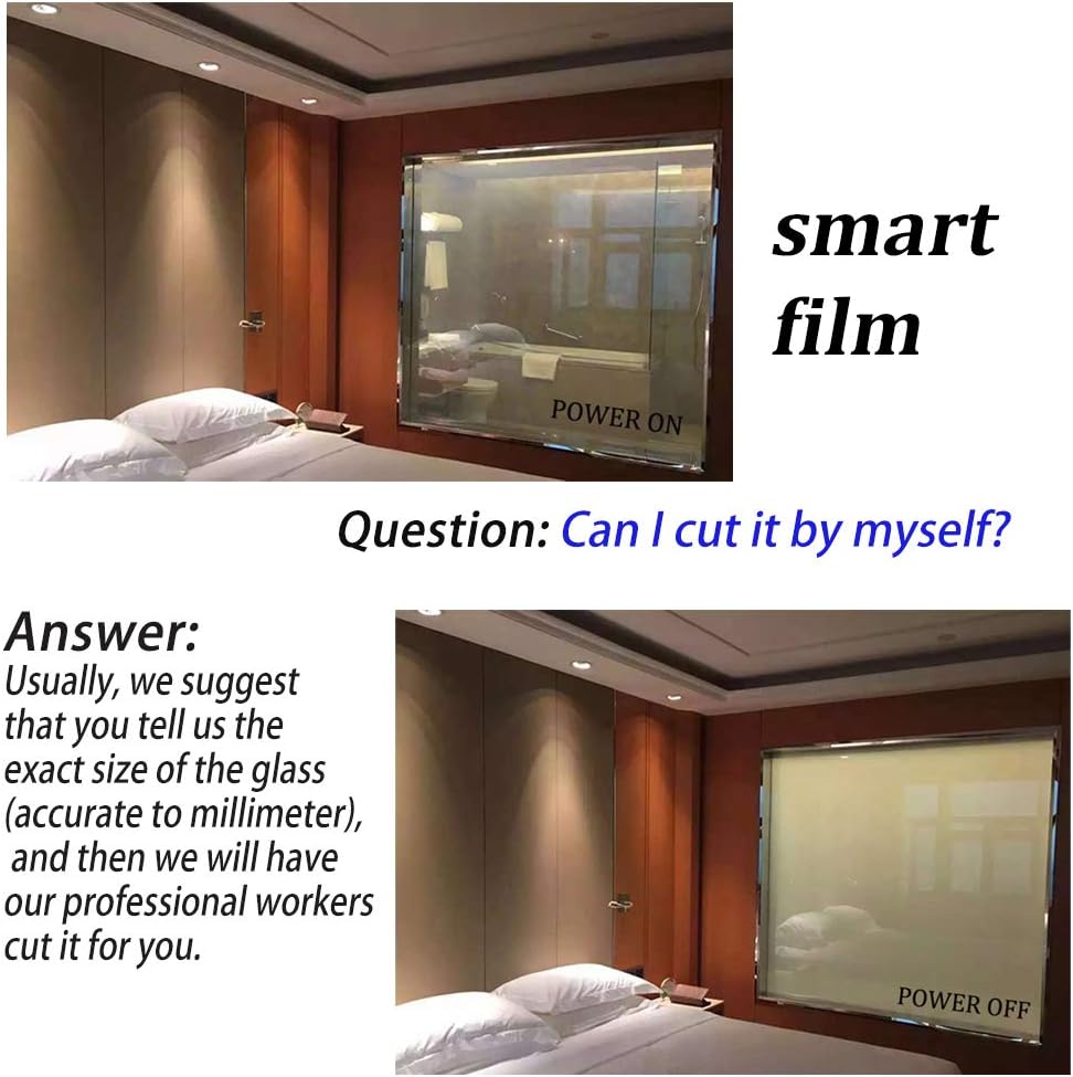 6Inch x 12Inch Smart Window Film L3286