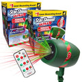 2 Pack Outdoor Christmas Laser Projector with Remote O2308