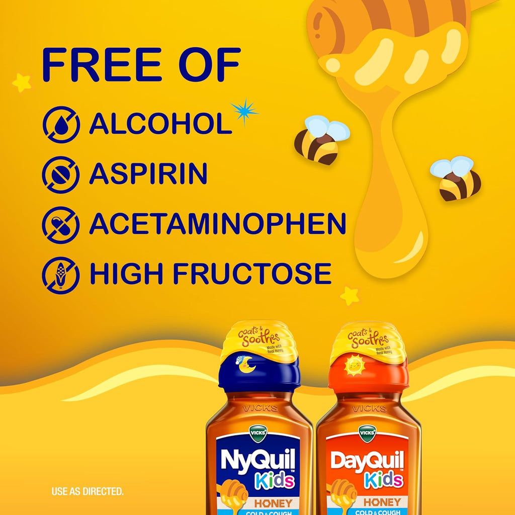Honey Cold & Cough + Congestion Relief Co-Pack, 2-8 OZ Bottles G29665