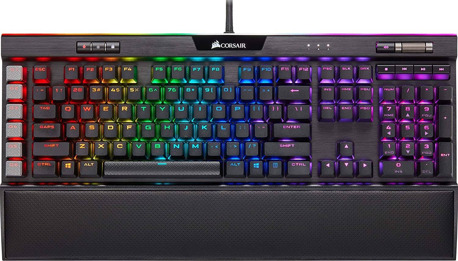 Mechanical Gaming Keyboard with Cherry MX RGB Speed Keys D7147